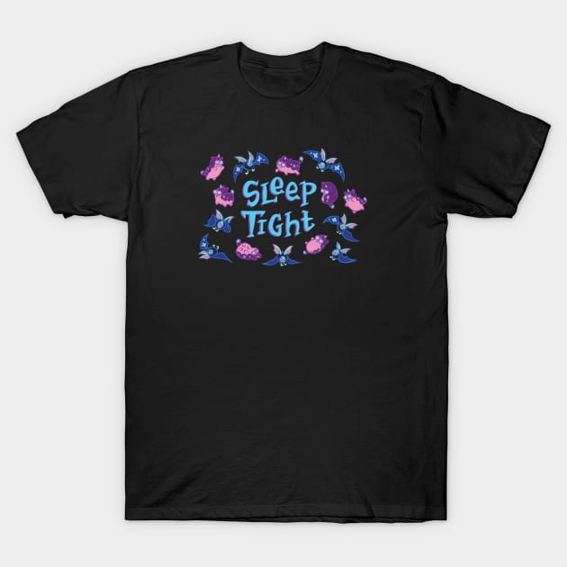 Sleep Tight! Nightmares T-Shirt by toppiesart